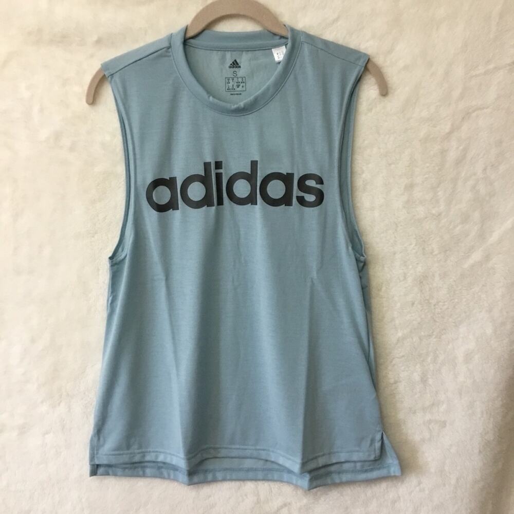 Adidas Ash Gray Dash Tank Top